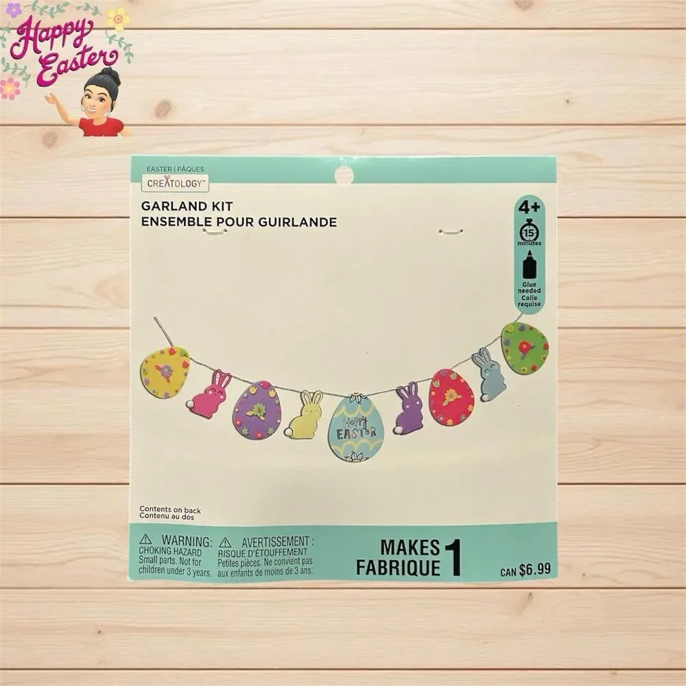 2x Creatology Easter Garland 